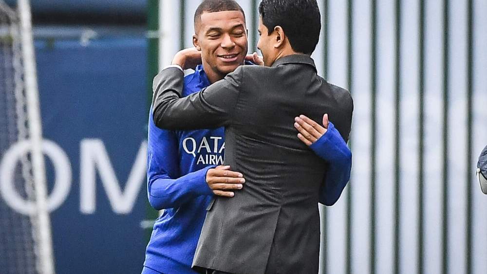 Nasser Al Khelaifi mbappe Nasser Al Khelaifi mbappe