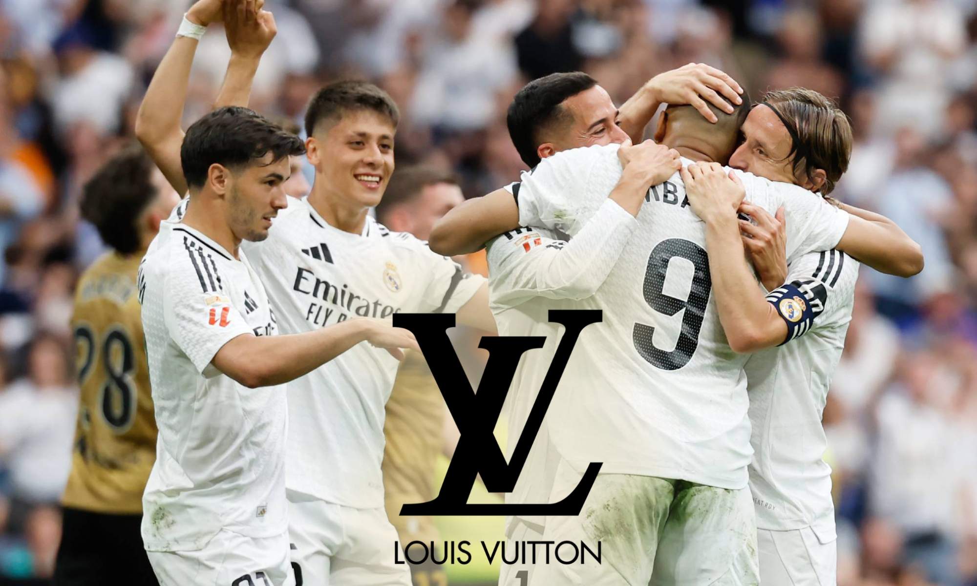 El Real Madrid ha alanzado un acuerdo de patrocinio con Louis Vuitton.. El Real Madrid ha alanzado un acuerdo de patrocinio con Louis Vuitton..