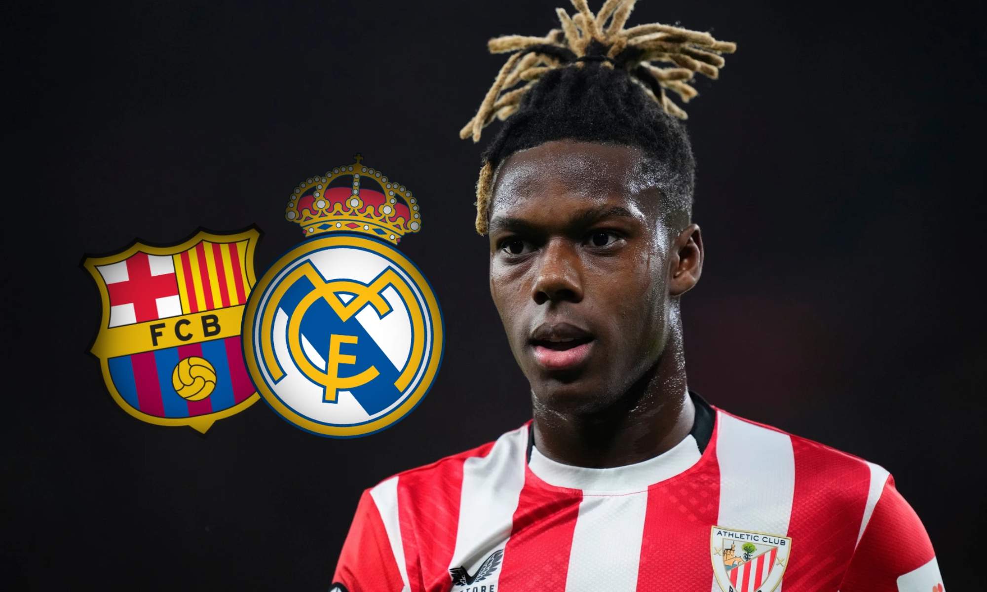 Nico Willaims podría dejar Bilbao este verano: ¿irá al Madrid o al Barça?