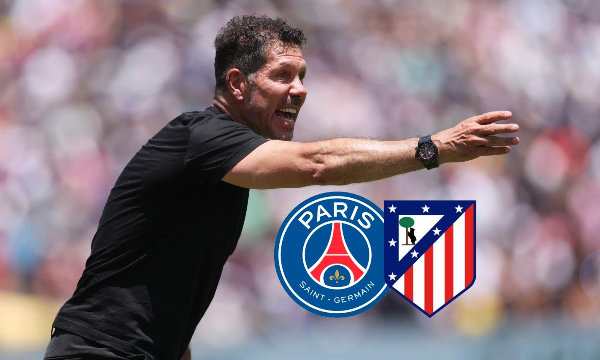 Simeone se hace la víctima tras perder ante el PSG
