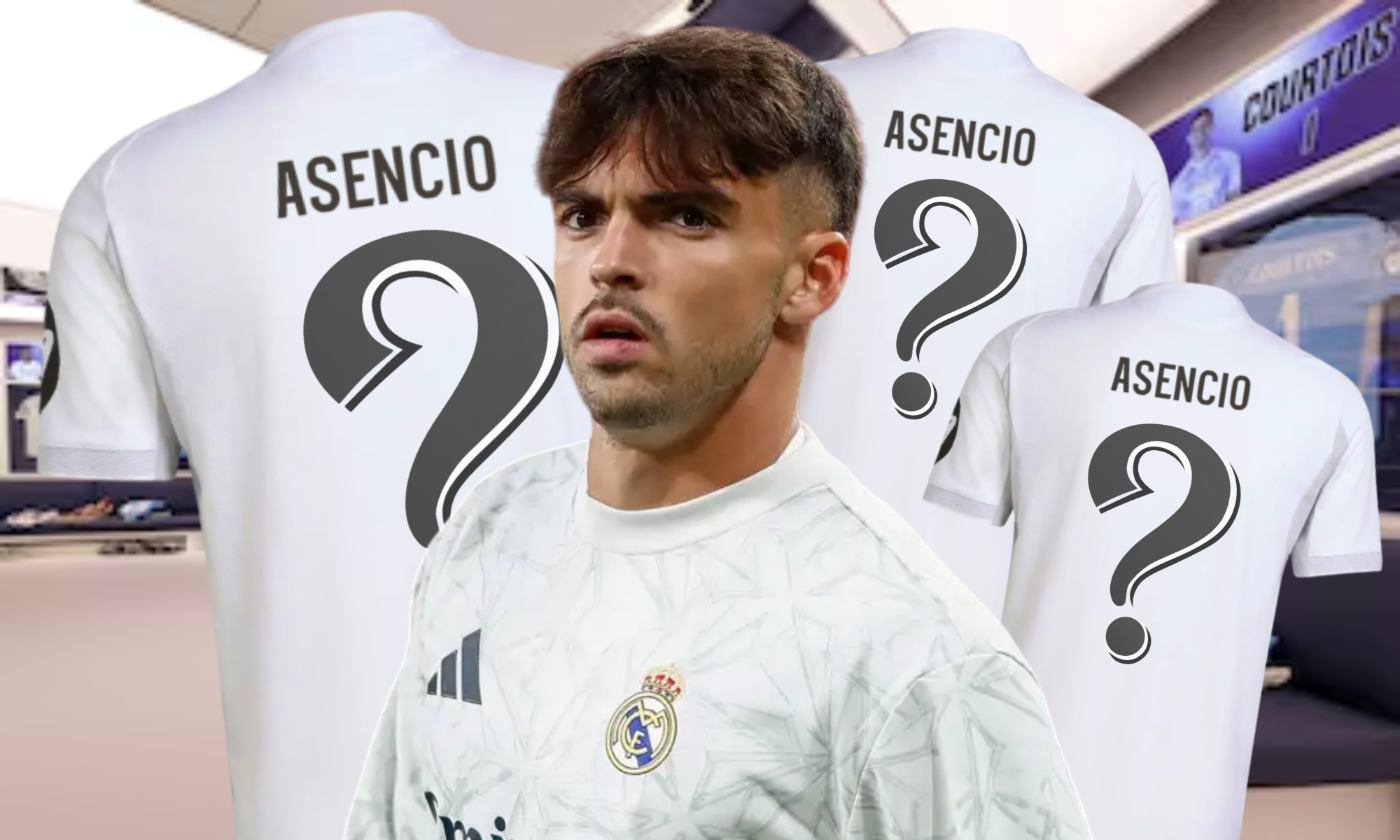 Raúl Asencio debe elegir entre tres dorsales para su nueva etapa como madridista Raúl Asencio debe elegir entre tres dorsales para su nueva etapa como madridista