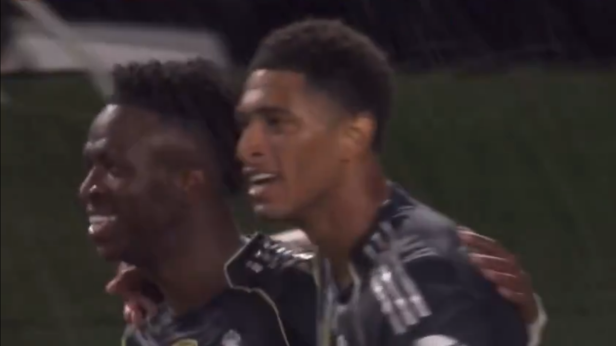 Vinicius y Bellingham en el gol Vinicius y Bellingham en el gol