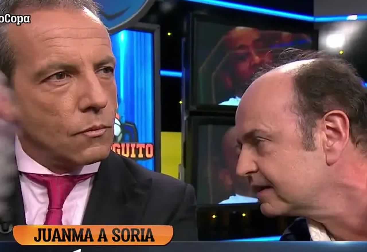Juanma Rodríguez acorrala a Soria por el partido de Messi