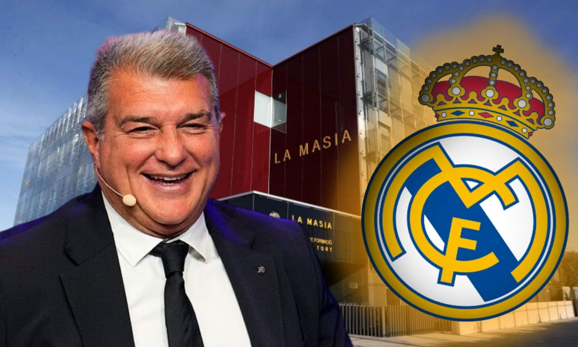 Joan Laporta puede fichar para el Barcelona a una de las últimas promesas del Real Madrid.