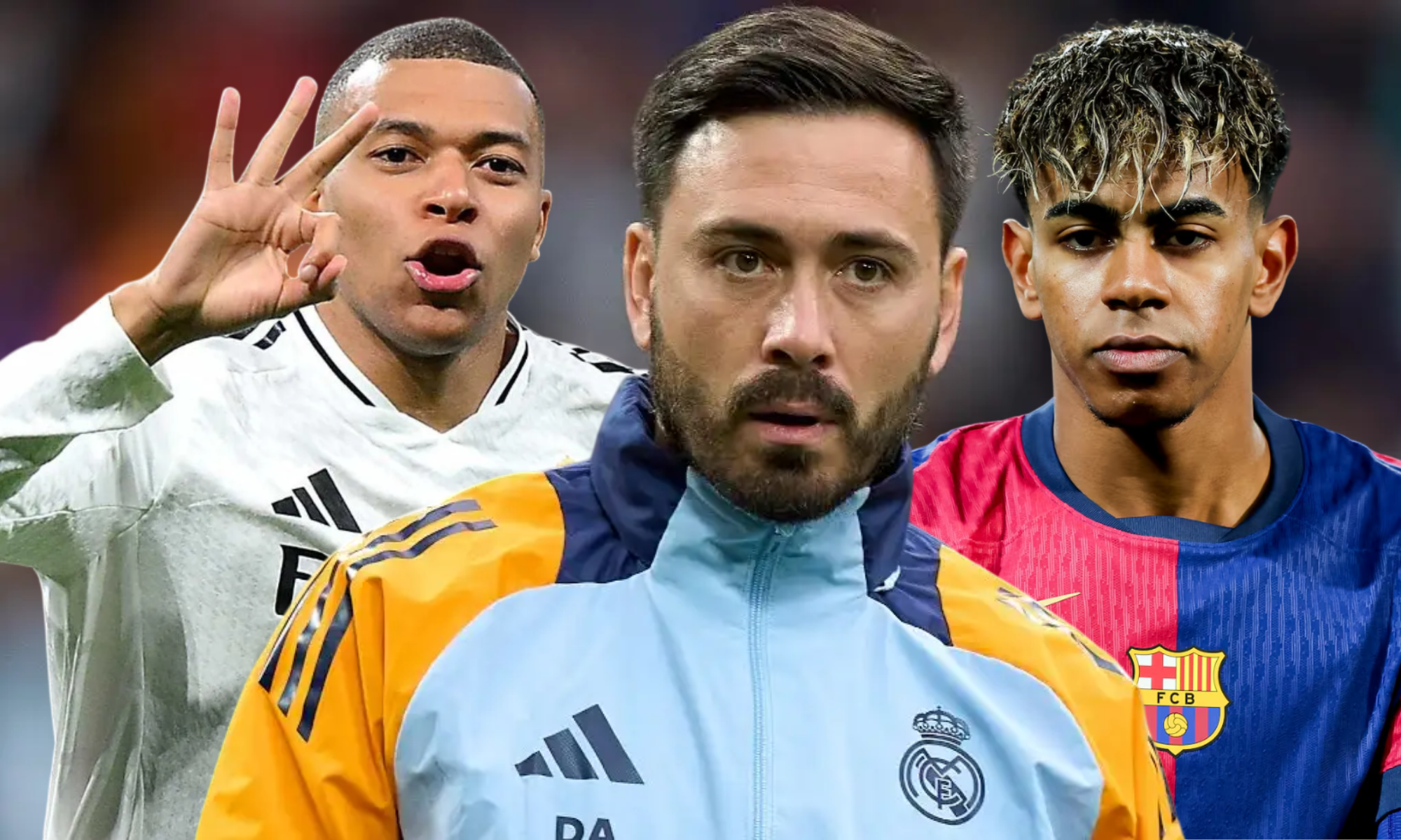 Davide Ancelotti resuelve el dilema eligiendo entre Kylian Mbappé y Lamine Yamal