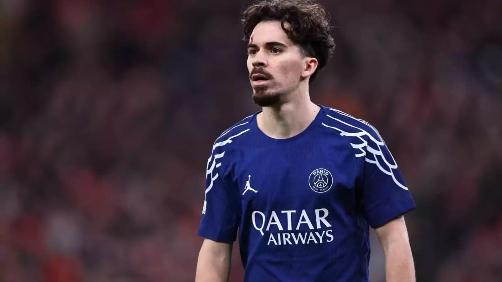 Vitinha durante un partido del PSG Vitinha durante un partido del PSG