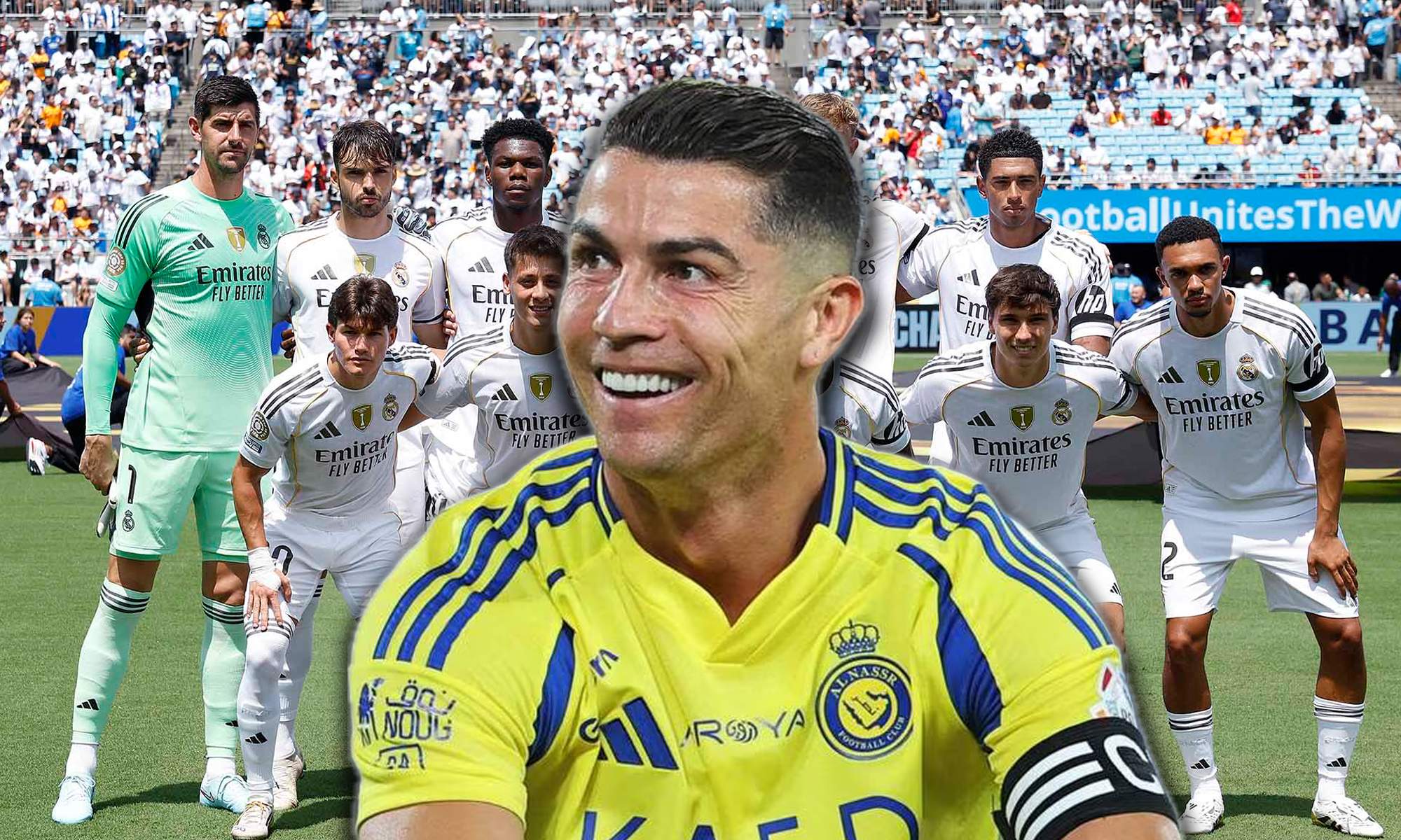 Ni Vini ni Bellingham, el jugador del Madrid que se acerca al Al Nassr con Cristiano