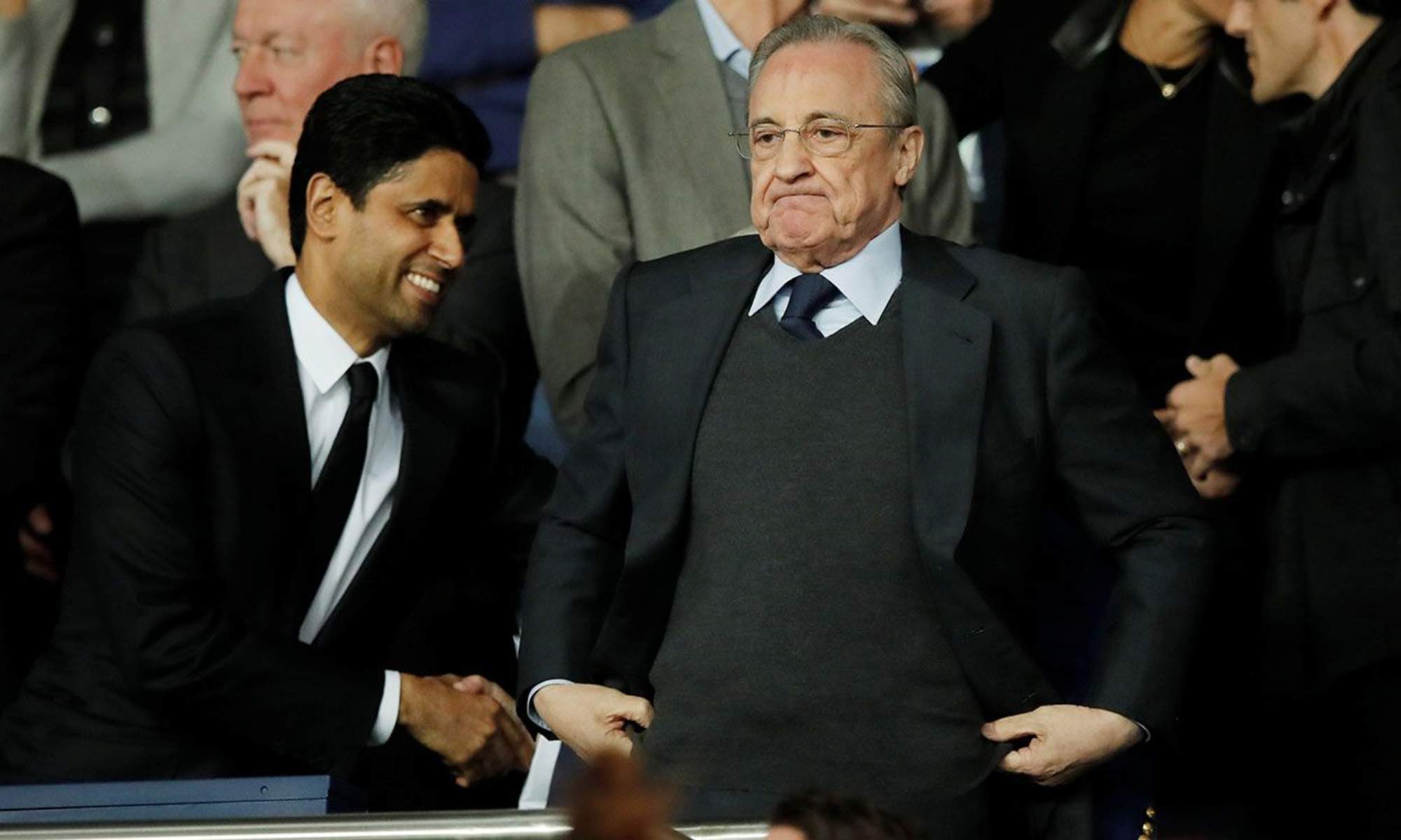 Florentino Pérez y Nasser Al-Khelaifi: ¿negociación a la vista por varios fichajes?