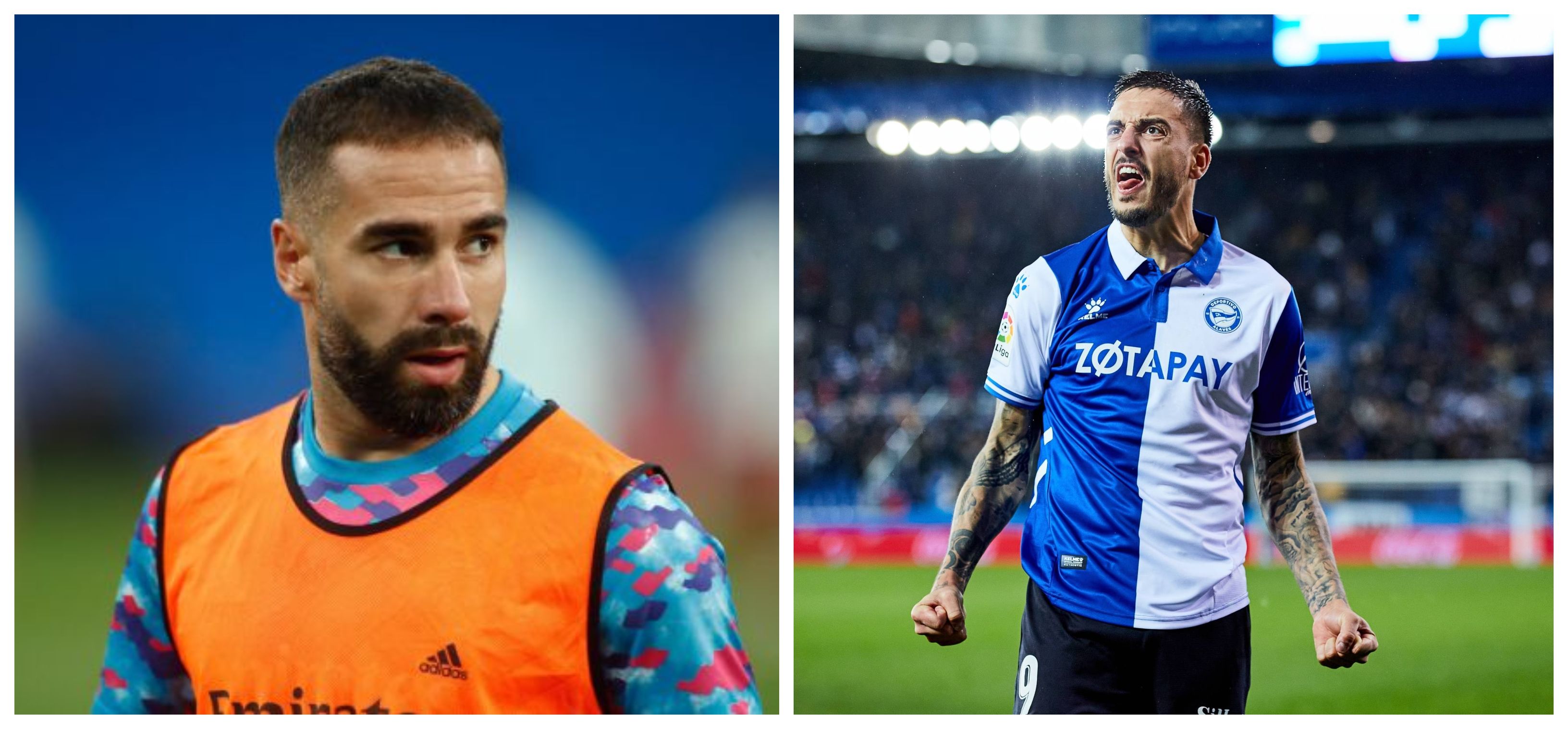 Joselu y Carvajal