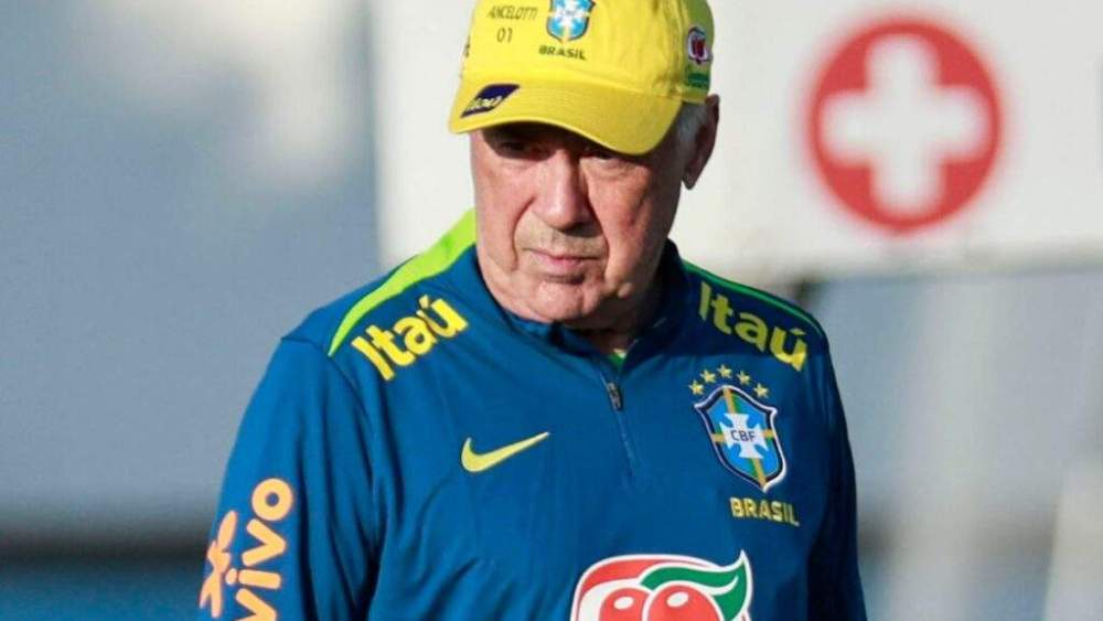 Ancelotti con Brasil Ancelotti con Brasil