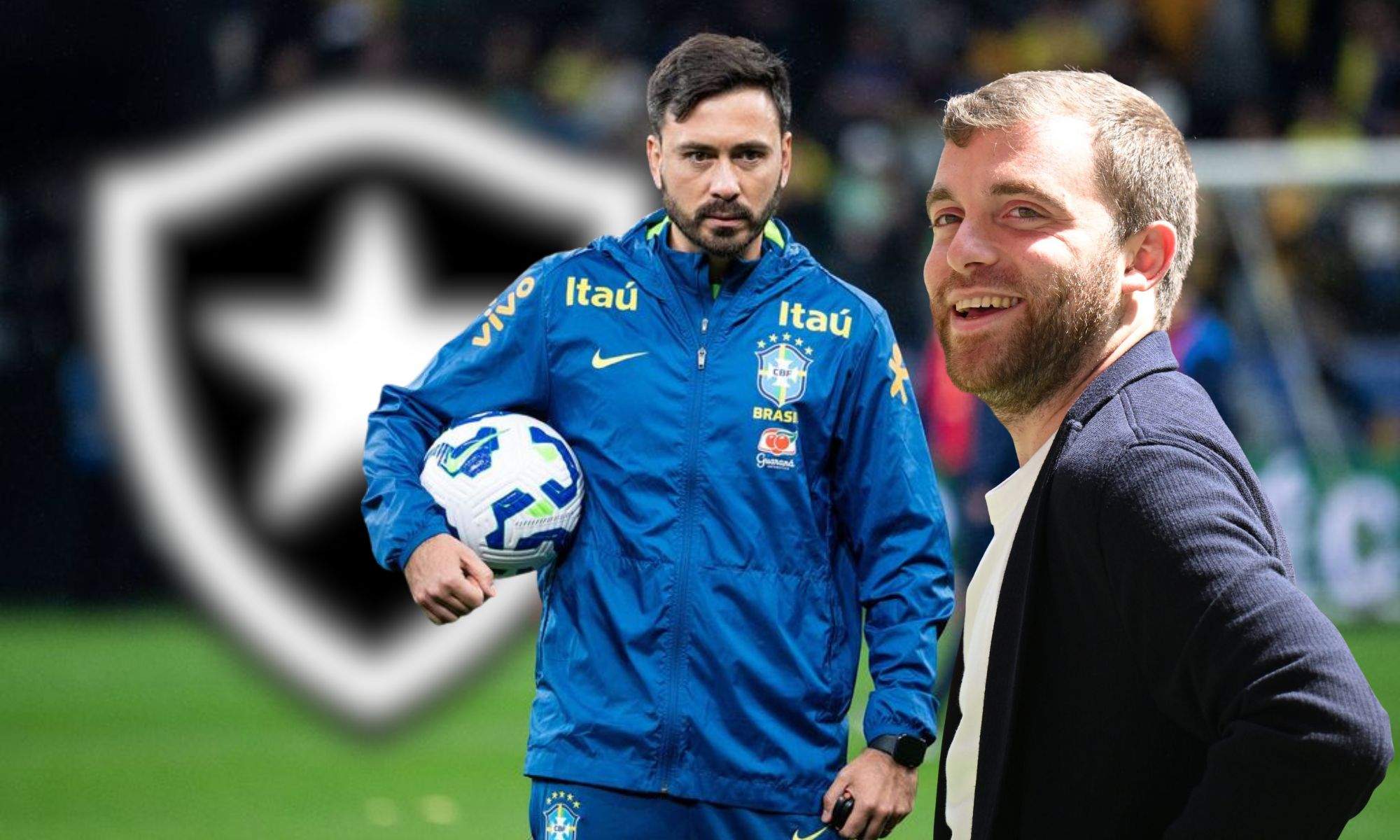 Davide Ancelotti y Fabrizio Romano