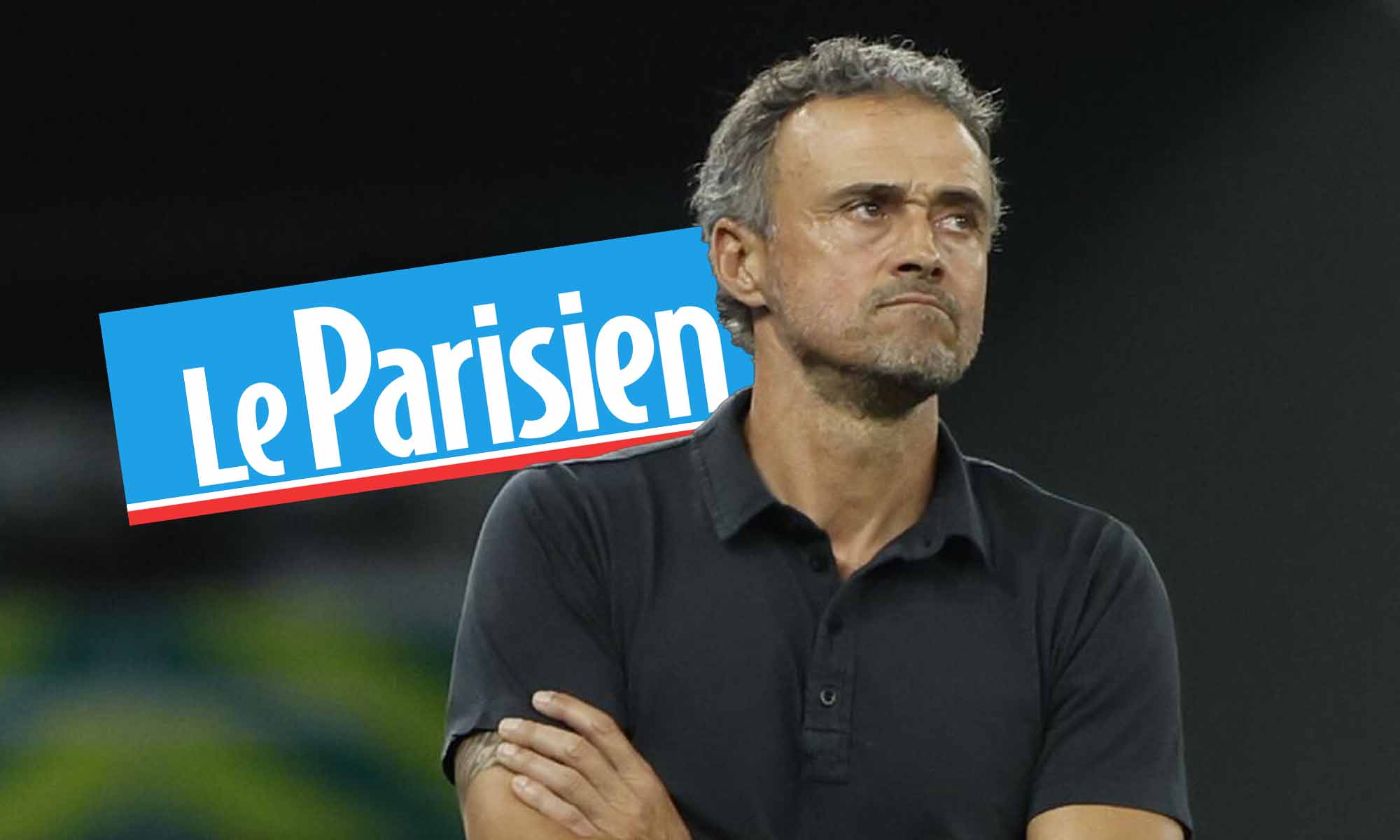 Le Parisien con Luis Enrique