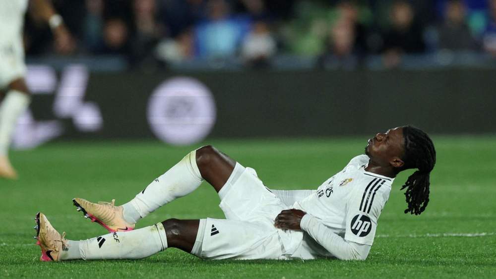 eduardo camavinga lesion getafe