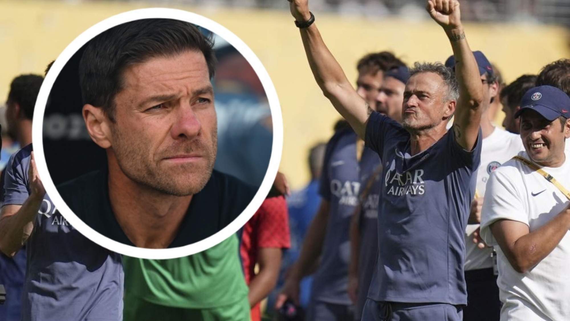 El mensaje de Luis Enrique a Xabi Alonso tras la dura derrota del Real Madrid.