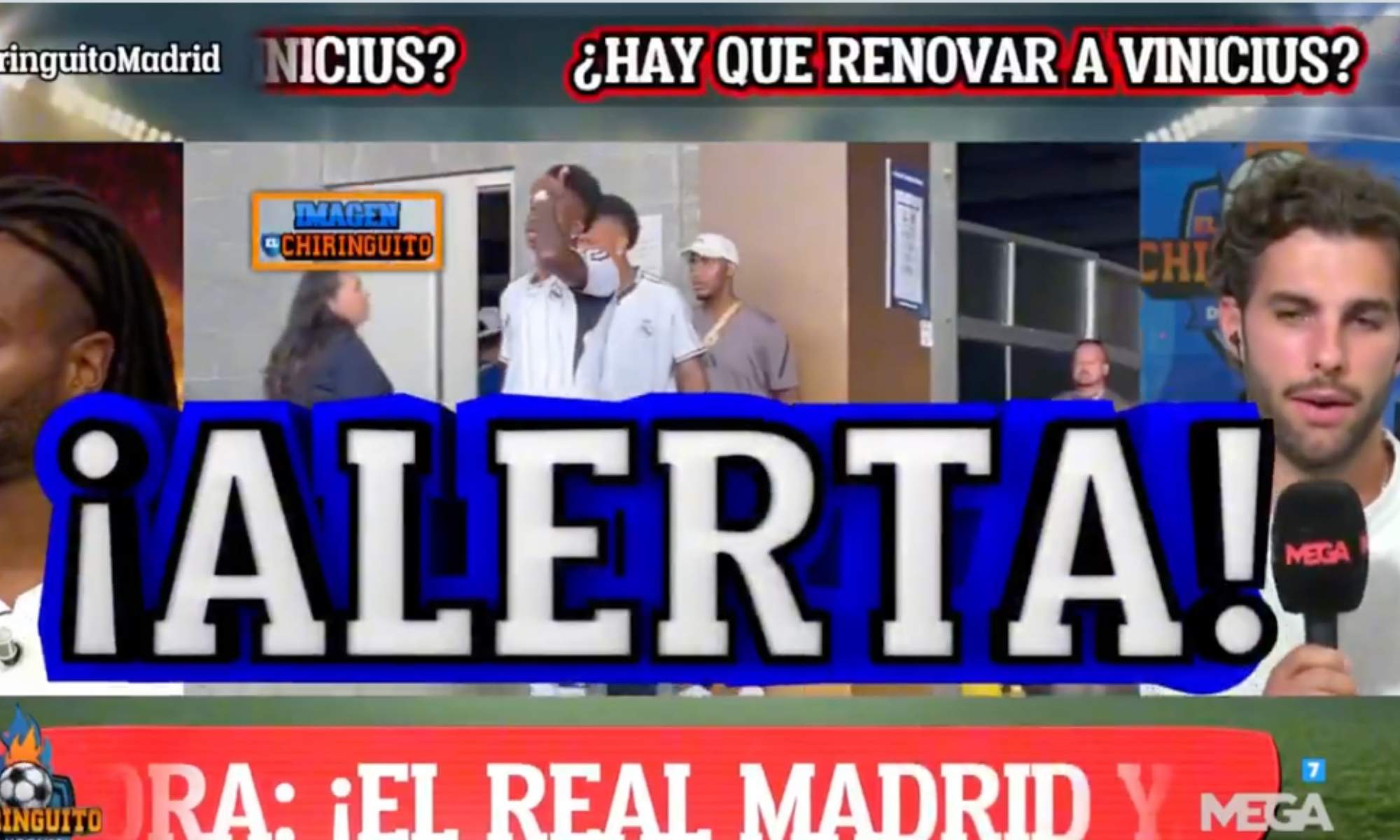 La renovación de Vinicius Junior por el Real Madrid podría haberse estacado en las últimas horas, según han detallado en 'El Chiringuito de Jugones'.