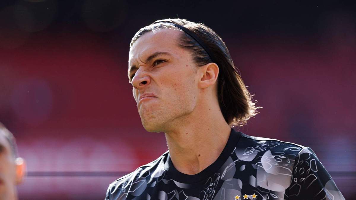 Álvaro Carreras jugando un partido con el Benfica. Álvaro Carreras jugando un partido con el Benfica.