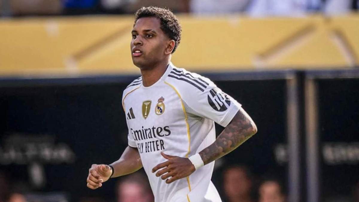 Rodrygo, durante un partido del Real Madrid en el Mundial de Clubes. Rodrygo, durante un partido del Real Madrid en el Mundial de Clubes.