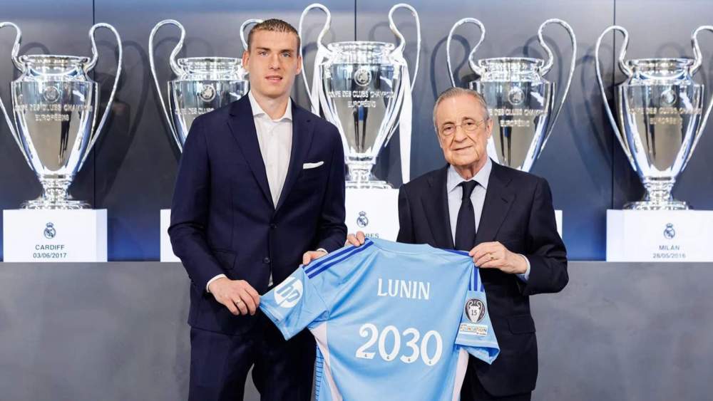 andryi lunin florentino perez
