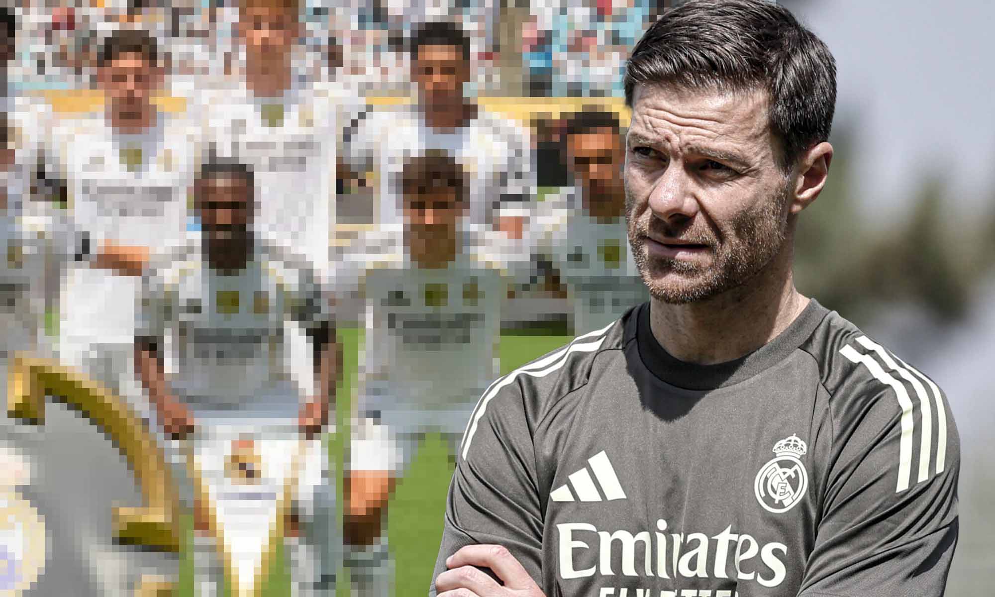 Xabi con plantilla de incógnito