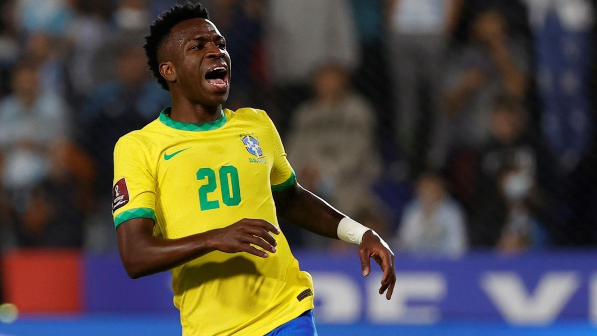 Vinicius Junior con Brasil