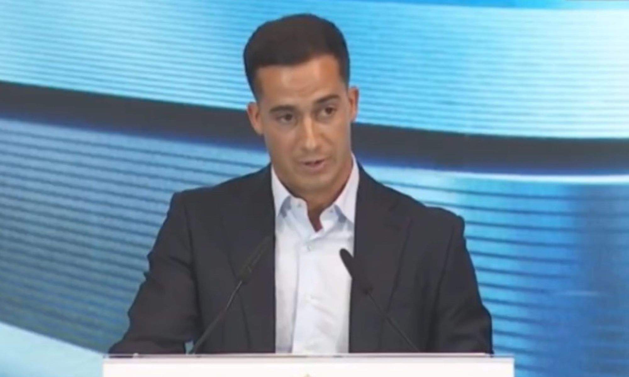 Lucas Vázquez en su discurso de despedida