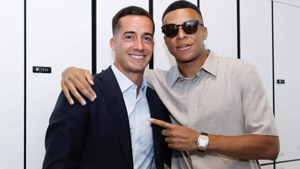 lucas vazquez kylian mbappe realmadrid