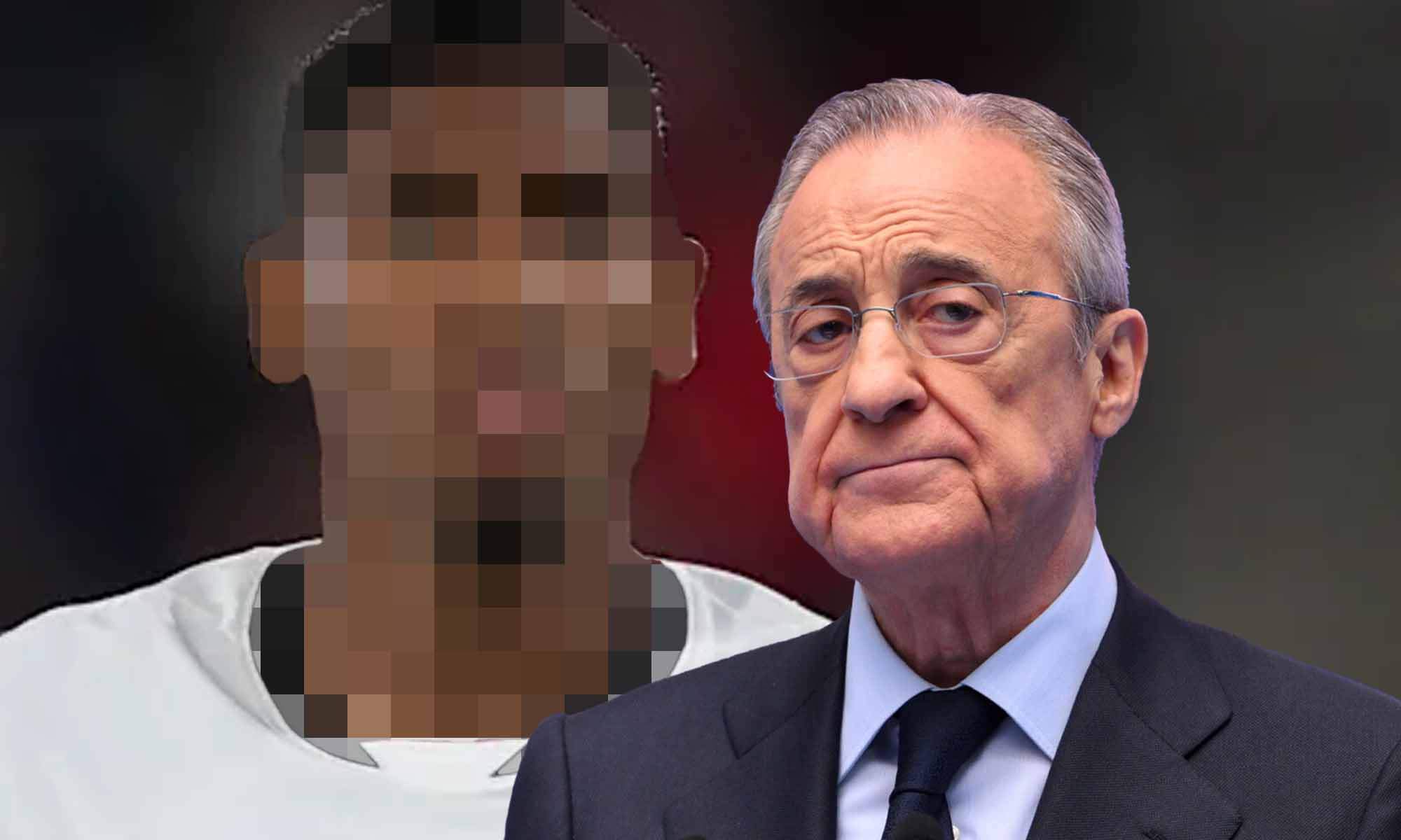 Florentino con jugador de incognito