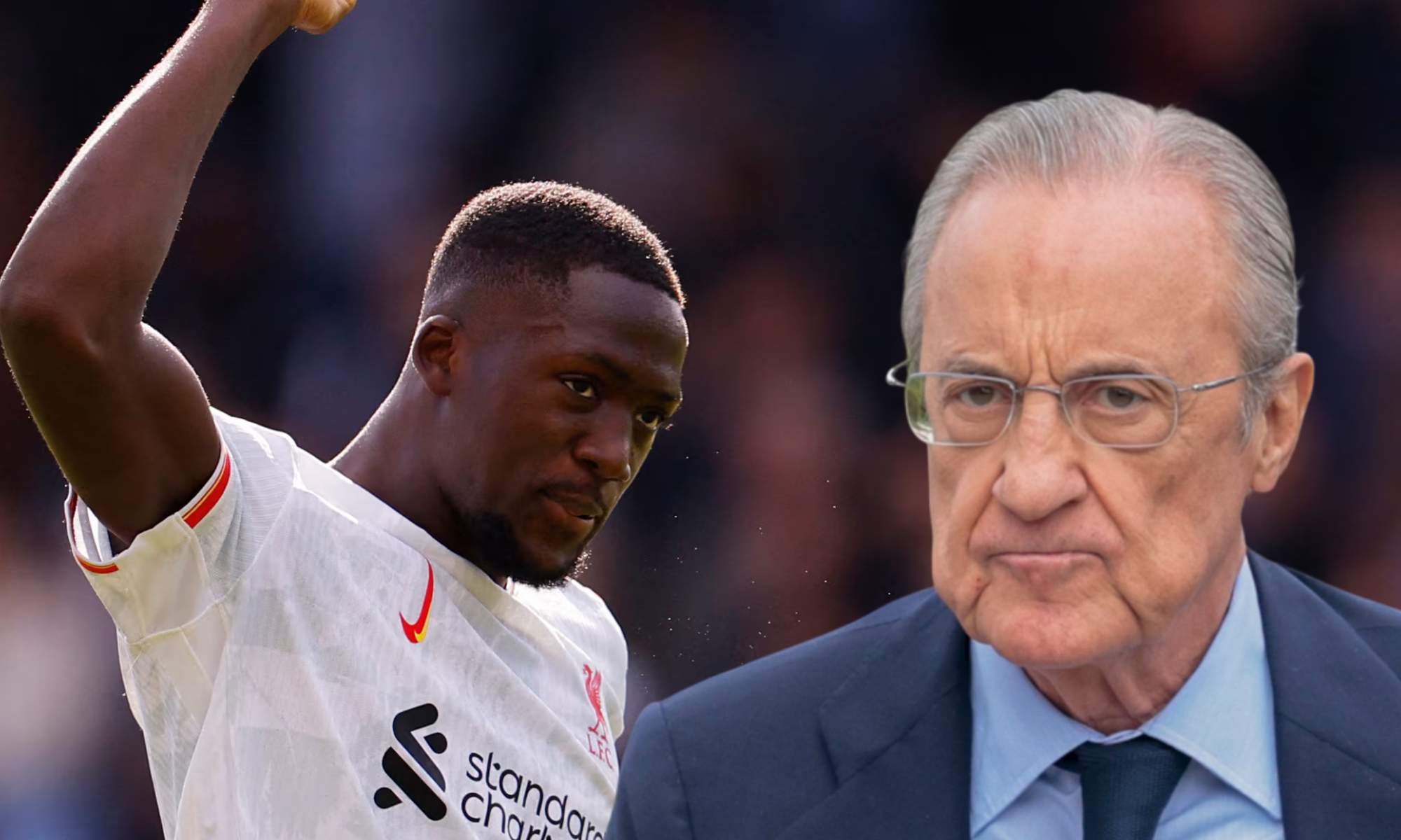 Florentino Pérez tiene apuntado a Ibrahima Konaté como posible refuerzo del Real Madrid para este mismo verano.