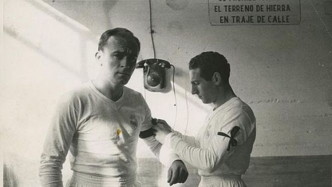Alfredo Di Stéfano y Paco Gento 