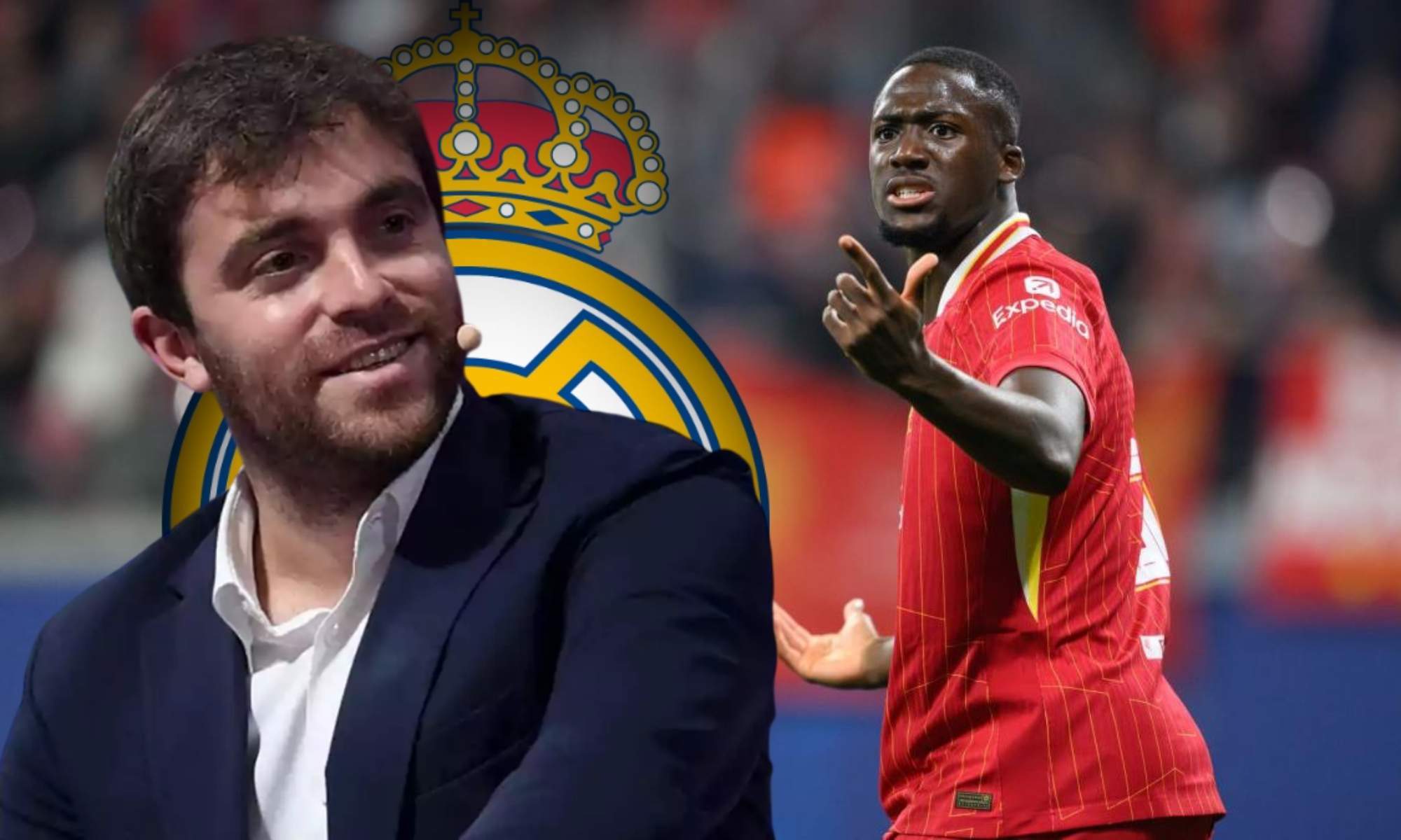 Fabrizio Romano e Ibrahima Konate