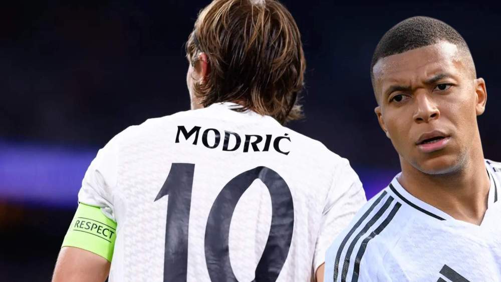 Modric y Mbappé