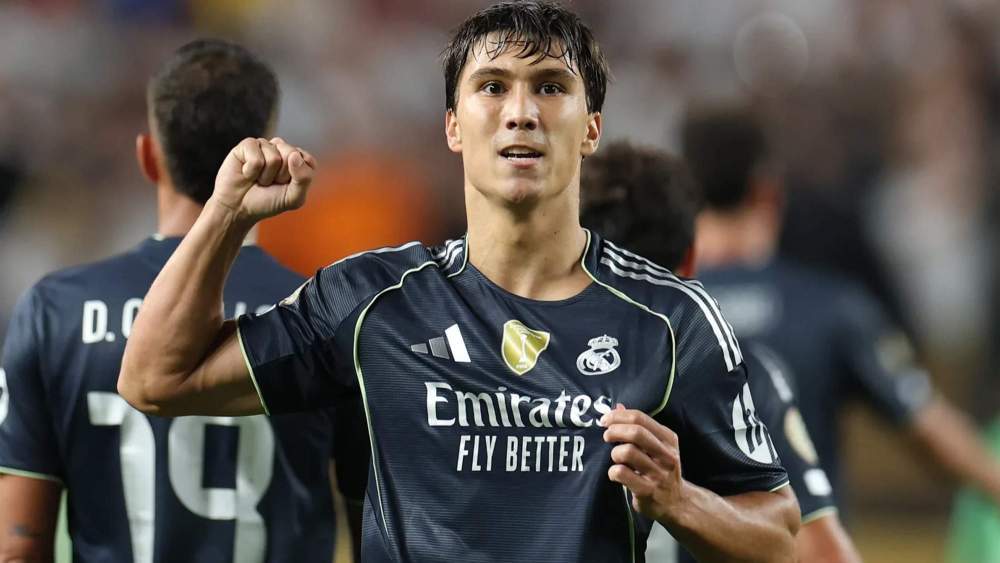 Gonzalo celebrando un gol con el Real Madrid Gonzalo celebrando un gol con el Real Madrid