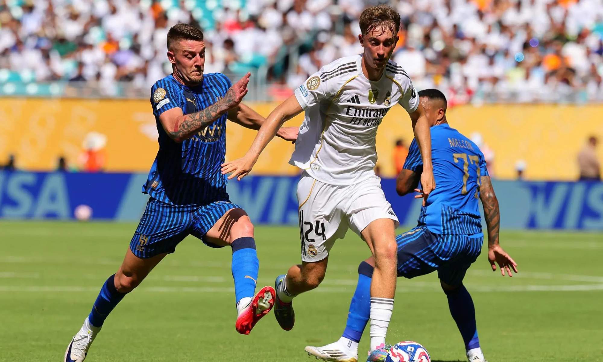 Dean Huijsen ha caído de pie en el Real Madrid y se ha convertido en la gran sensación del equipo en el Mundial de Clubes.