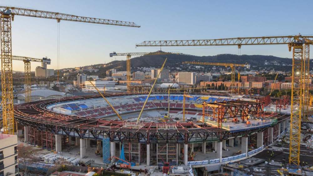 obras camp nou 2025 obras camp nou 2025