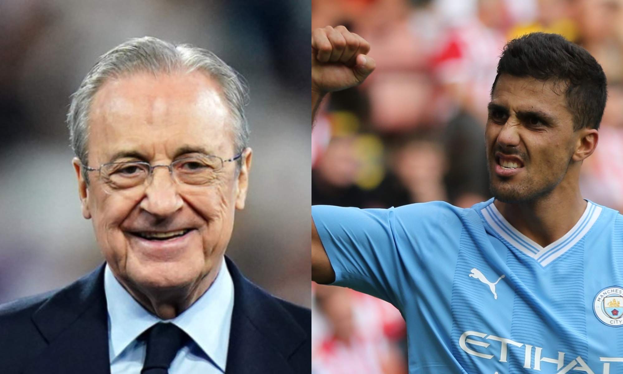 Florentino Pérez podría tener un plan para el fichaje de Rodri Hernández por el Real Madrid.