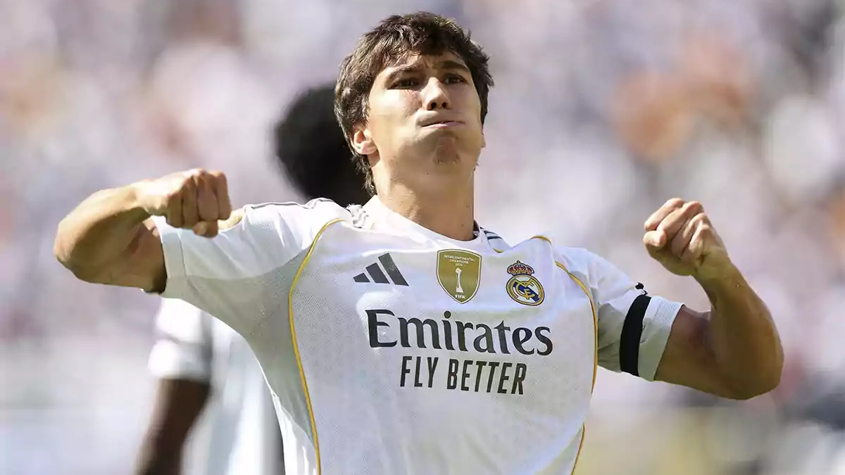 gonzalo garcia celebracion gol realmadrid gonzalo garcia celebracion gol realmadrid