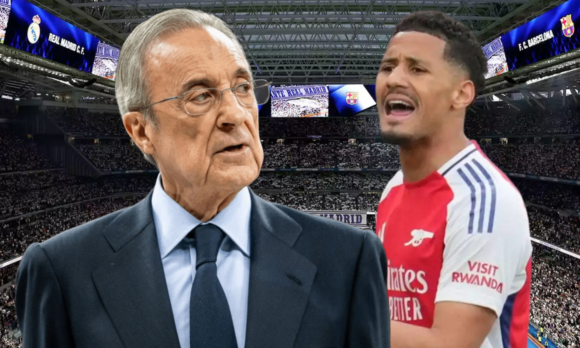 Explosivas declaraciones de Saliba, guiño tremendo al Real Madrid