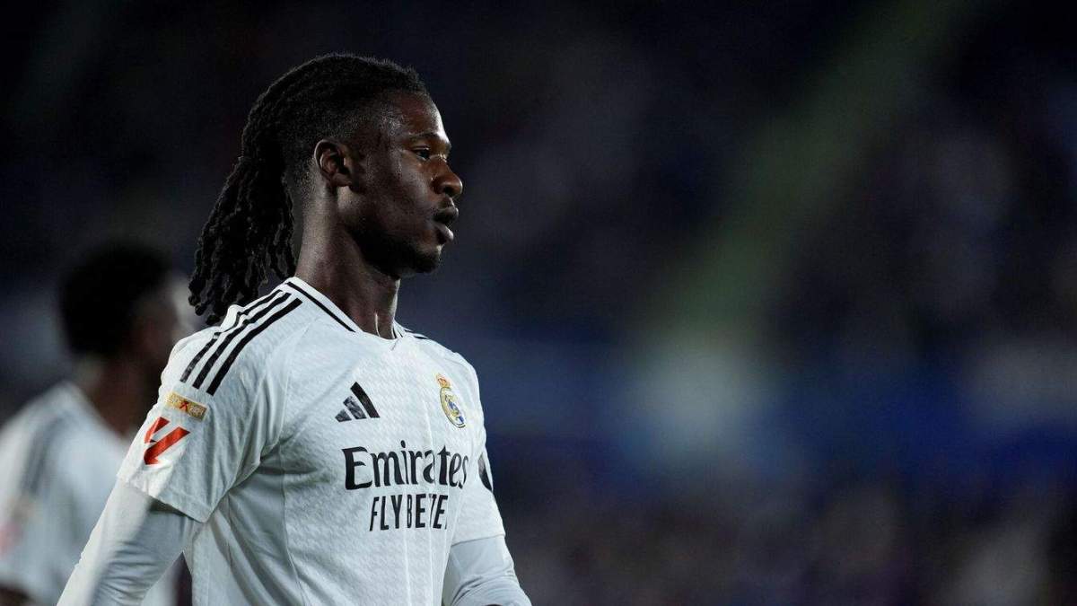 Eduardo Camavinga en un encuentro del Real Madrid Eduardo Camavinga en un encuentro del Real Madrid