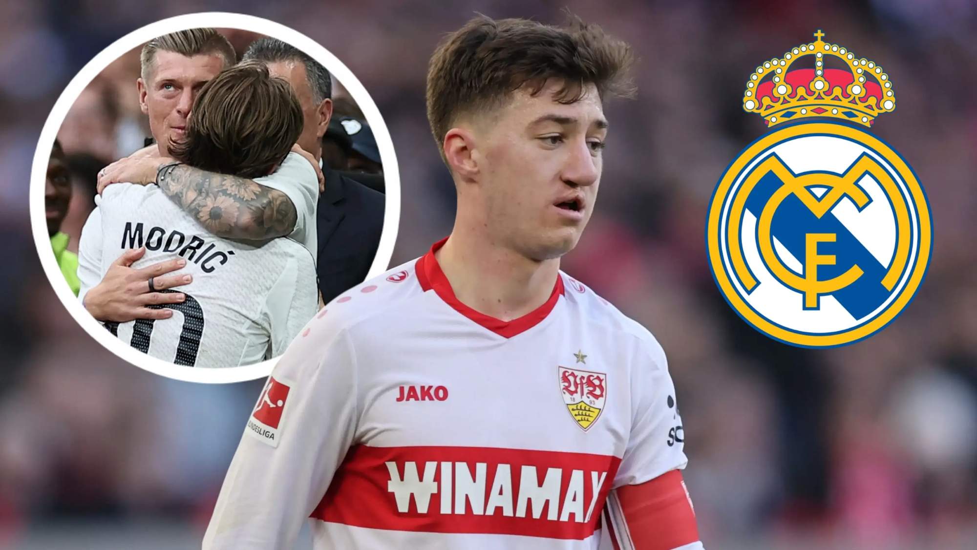 Angelo Stiller sigue soñando con ser el recambio de Kroos y Modric.