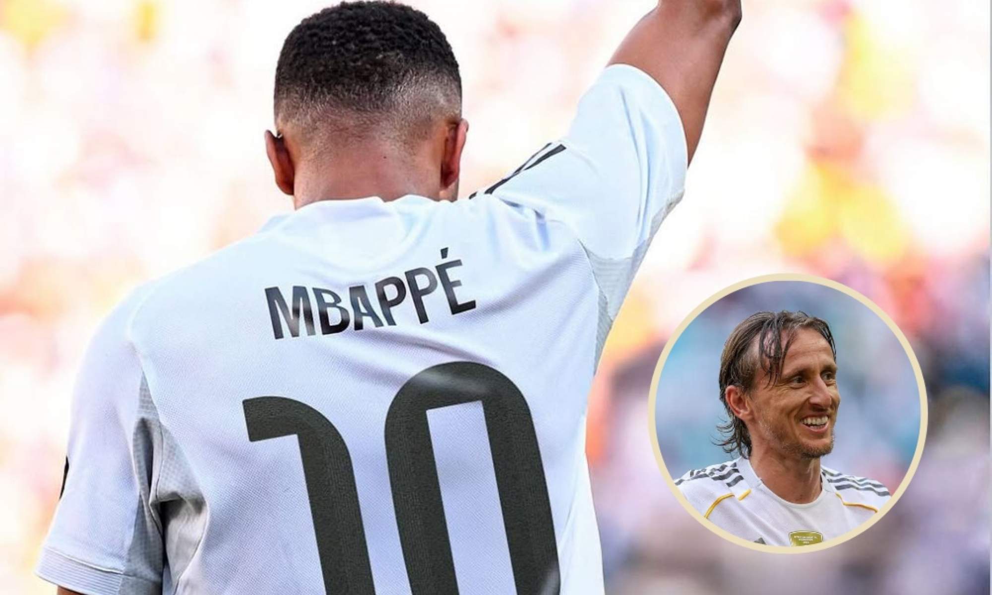 Mbappé desvela cómo fue el proceso para heredar el '10' de Modric