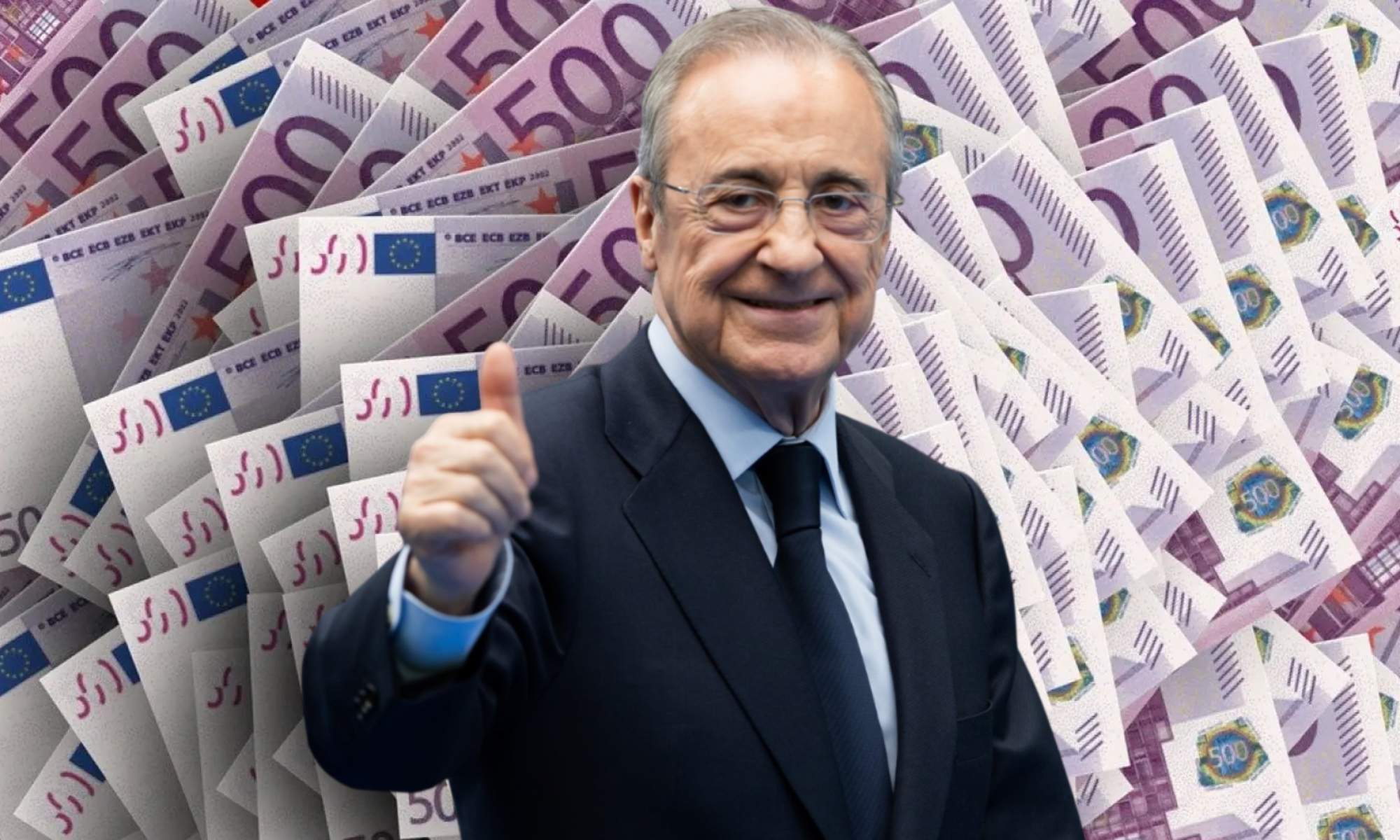 Florentino Pérez se frota las manos después de que el Real Madrid haya ingresado más de 20 millones de euros.