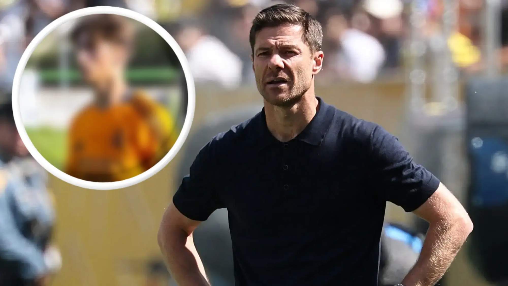 Xabi Alonso, muy ilusionado con una de las mayores promesas del Real Madrid.