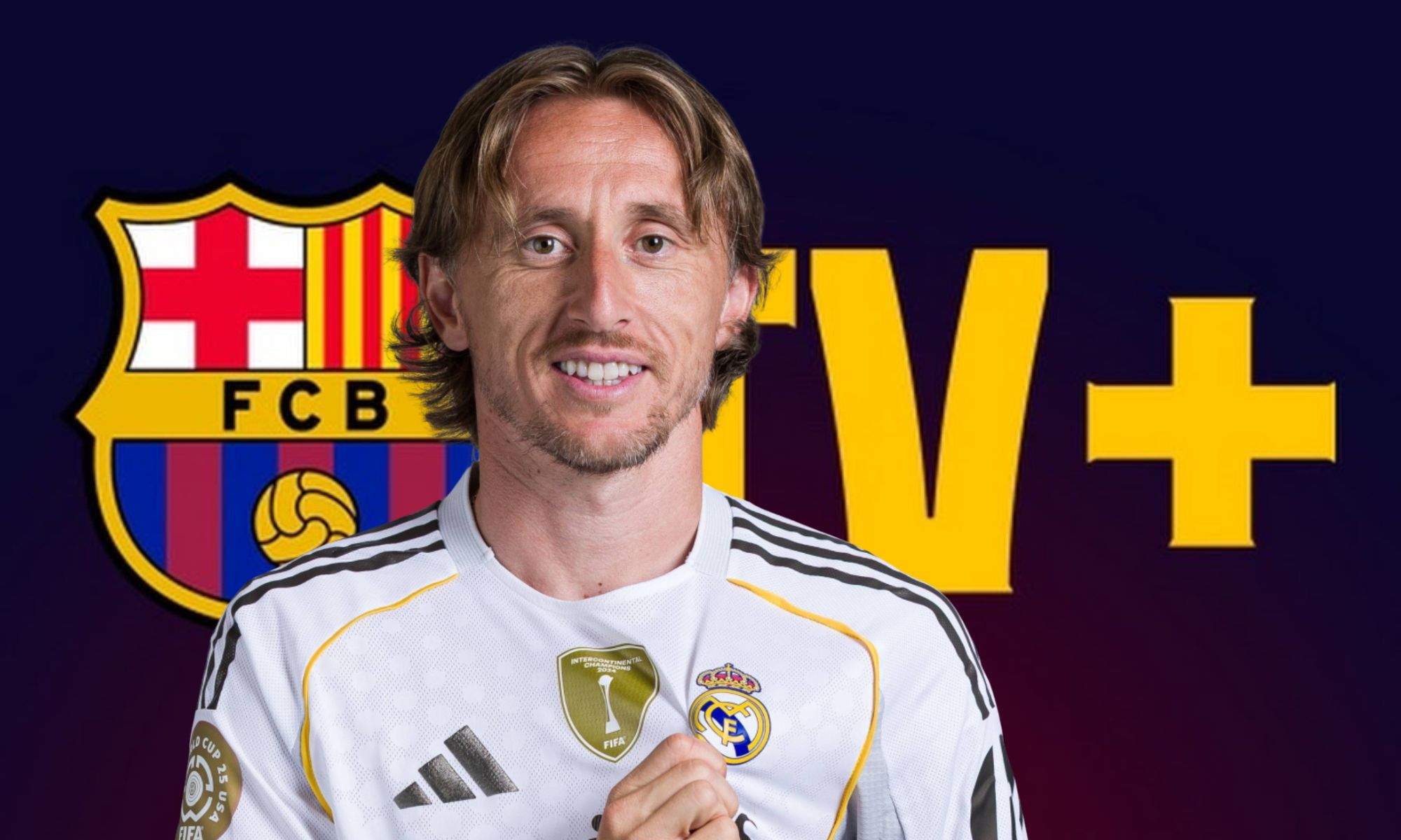 Luka Modric y Barça TV