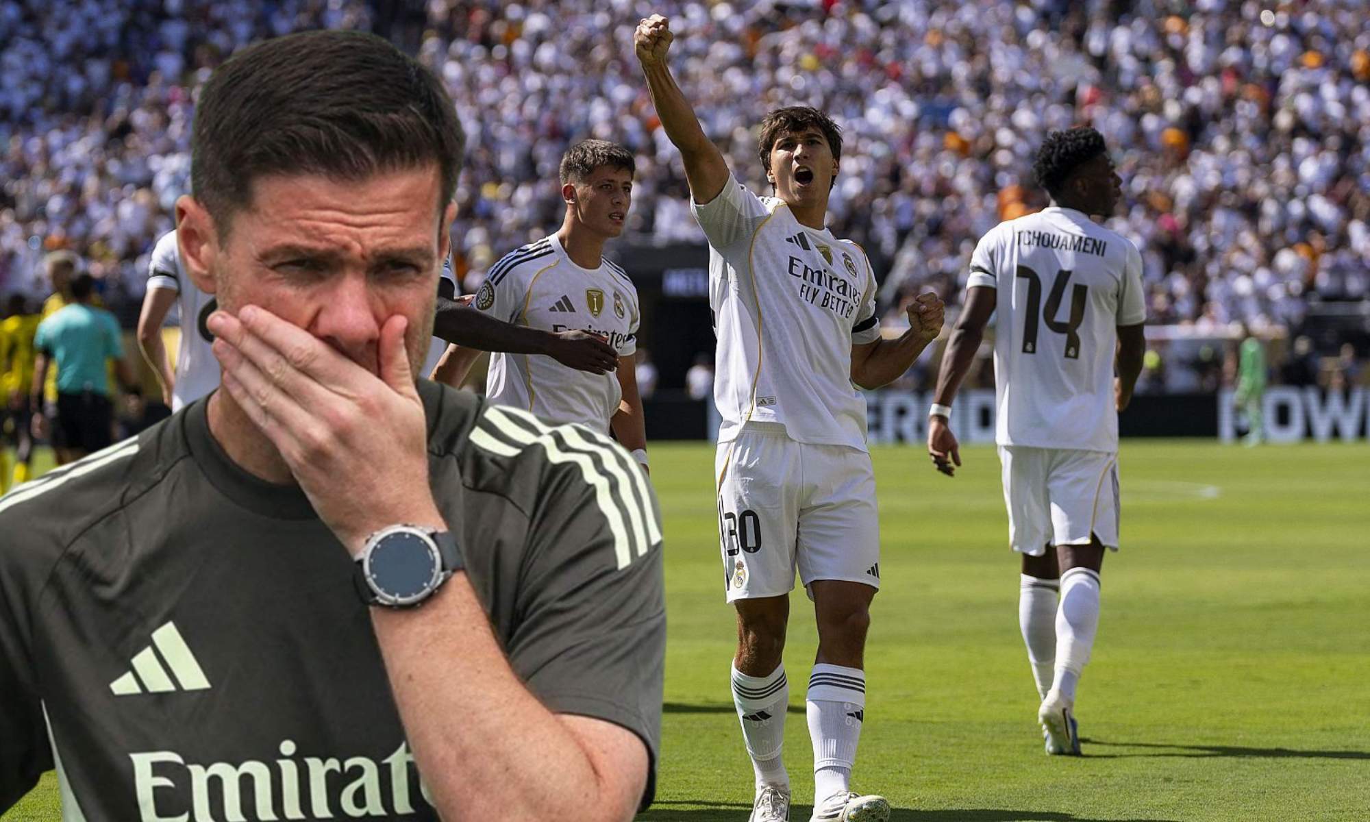 Xabi Alonso sigue teniendo tarea en el Real Madrid e intentará aligerarla en los próximos días.