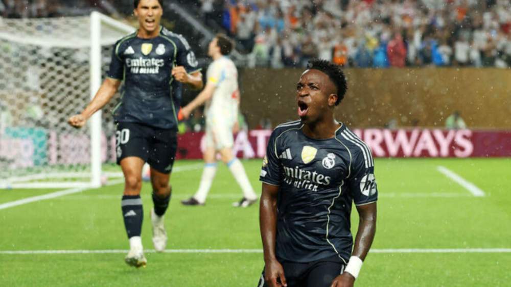 vinicius gol madrid mundial