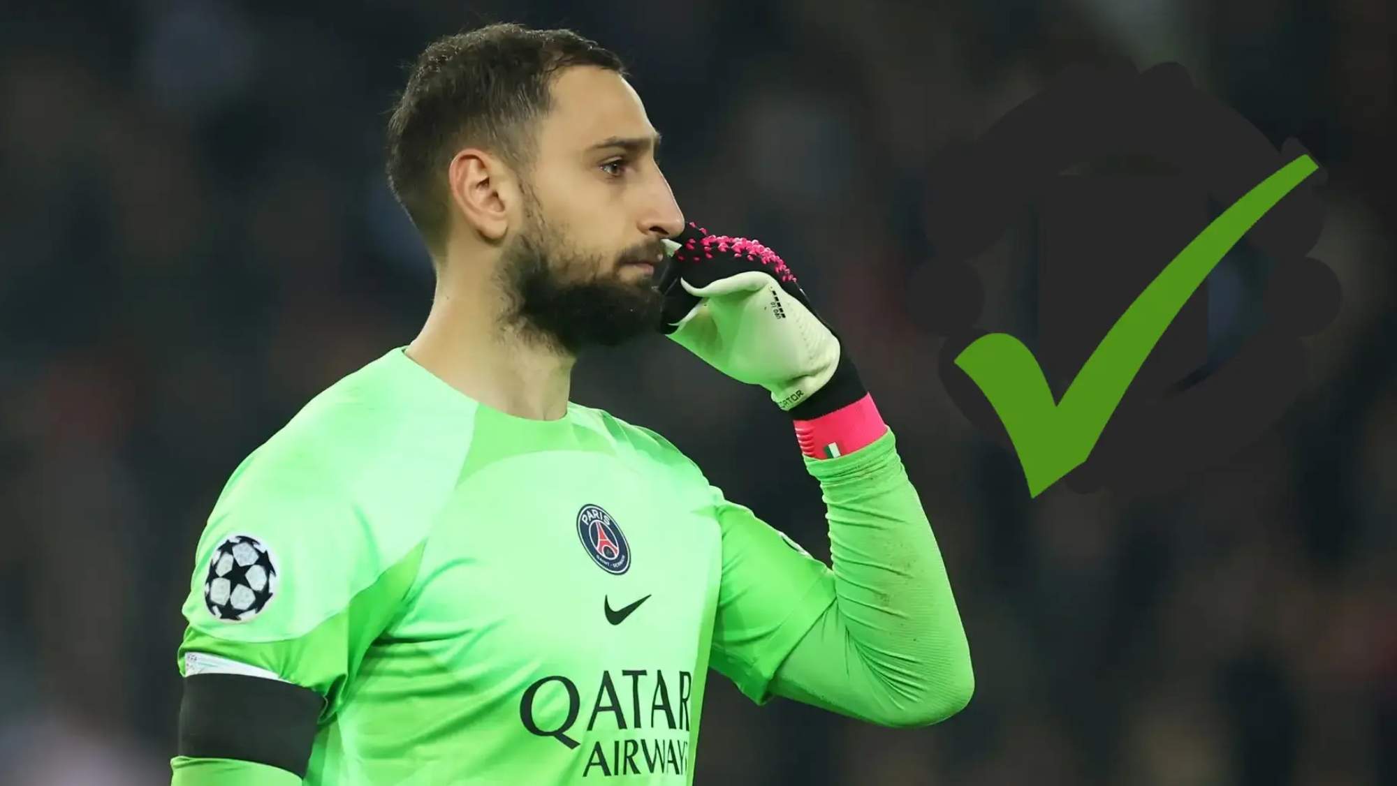 Gigi Donnarumma, muy cerca de cerrar el traspaso a su nuevo equipo. Gigi Donnarumma, muy cerca de cerrar el traspaso a su nuevo equipo.