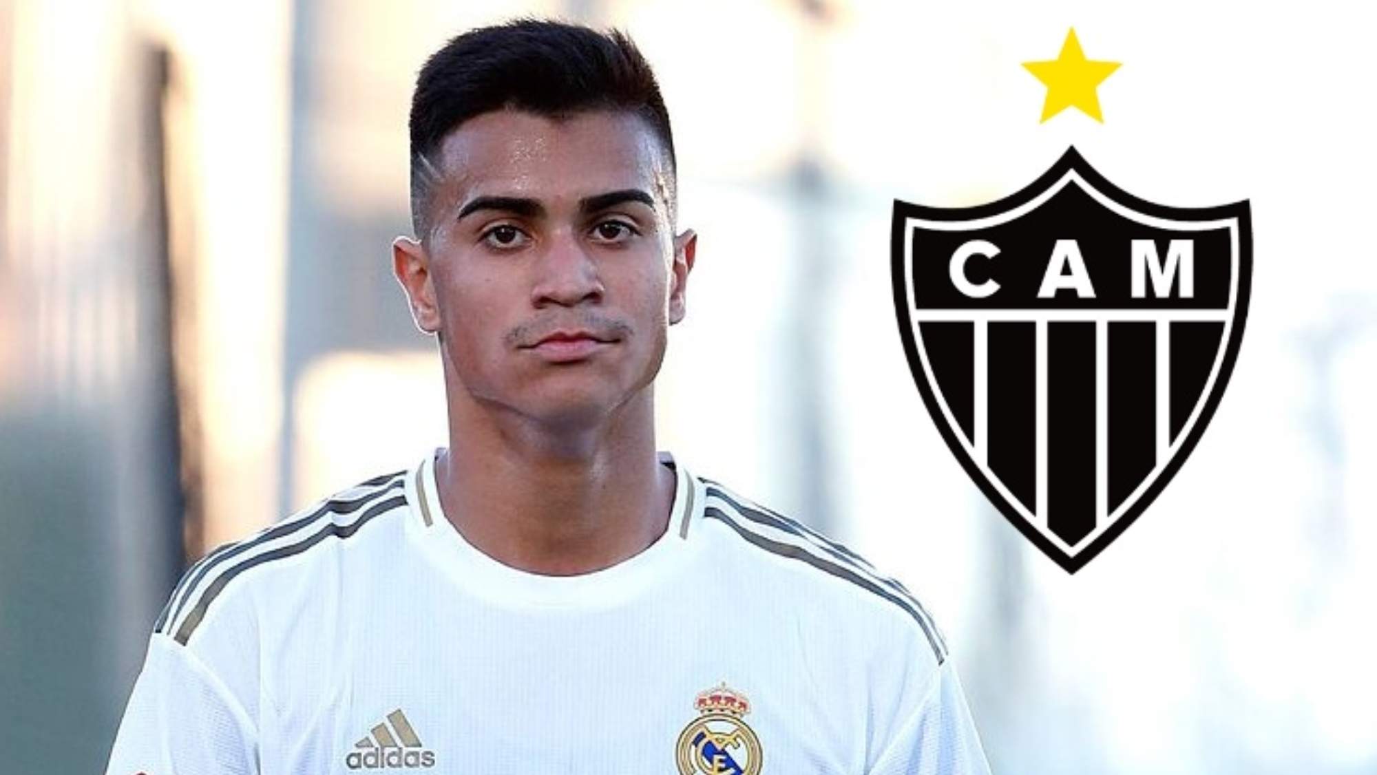 Reinier se despide del Real Madrid para jugar en el Atlético Mineiro de Brasil.