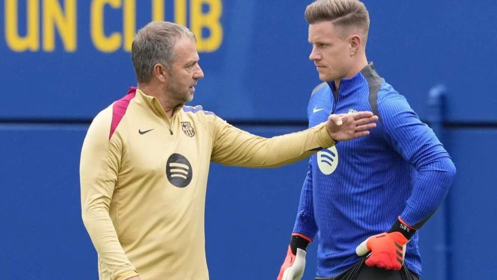 hansi flick ter stegen hansi flick ter stegen