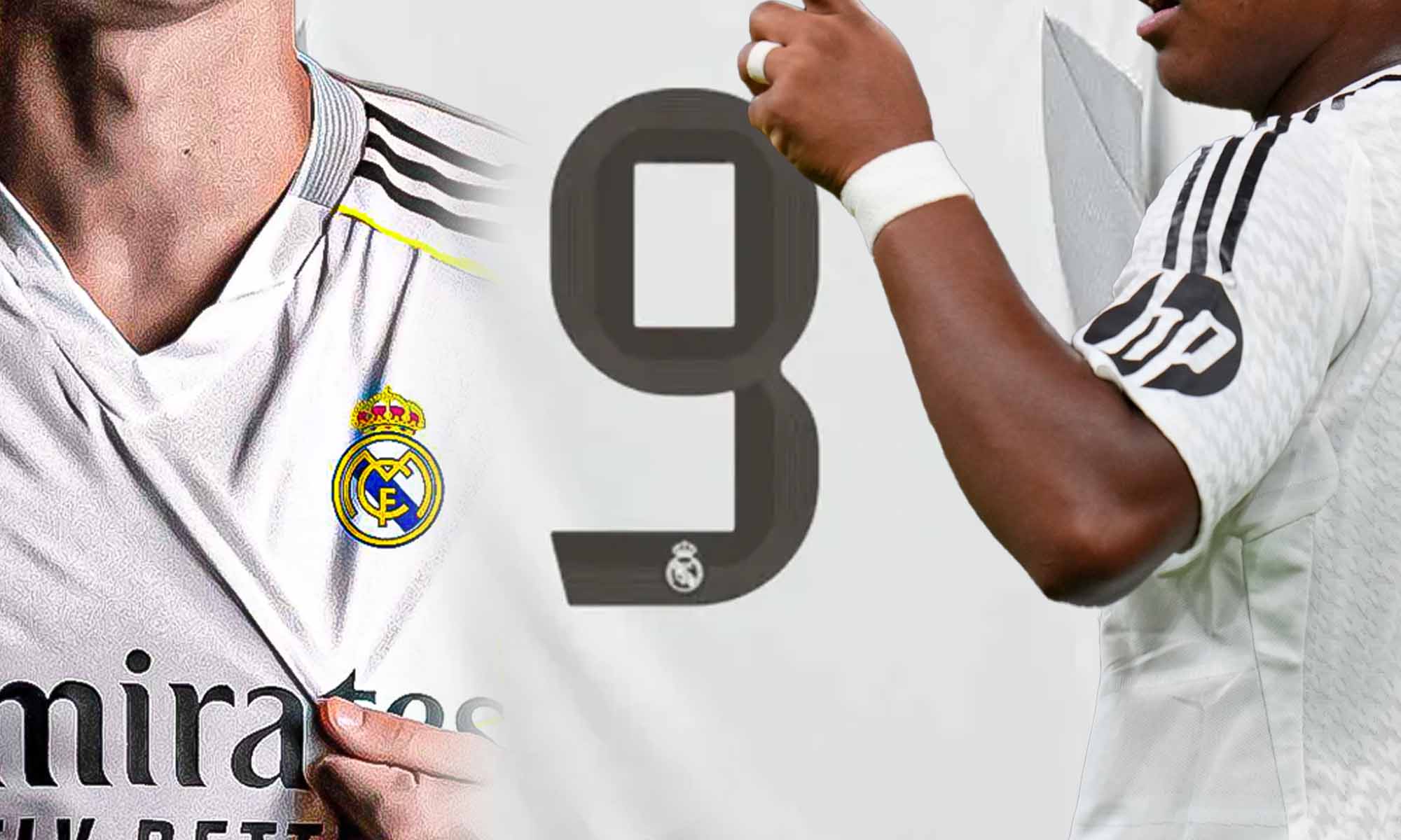 Jugadores incógnito con el dorsal 9