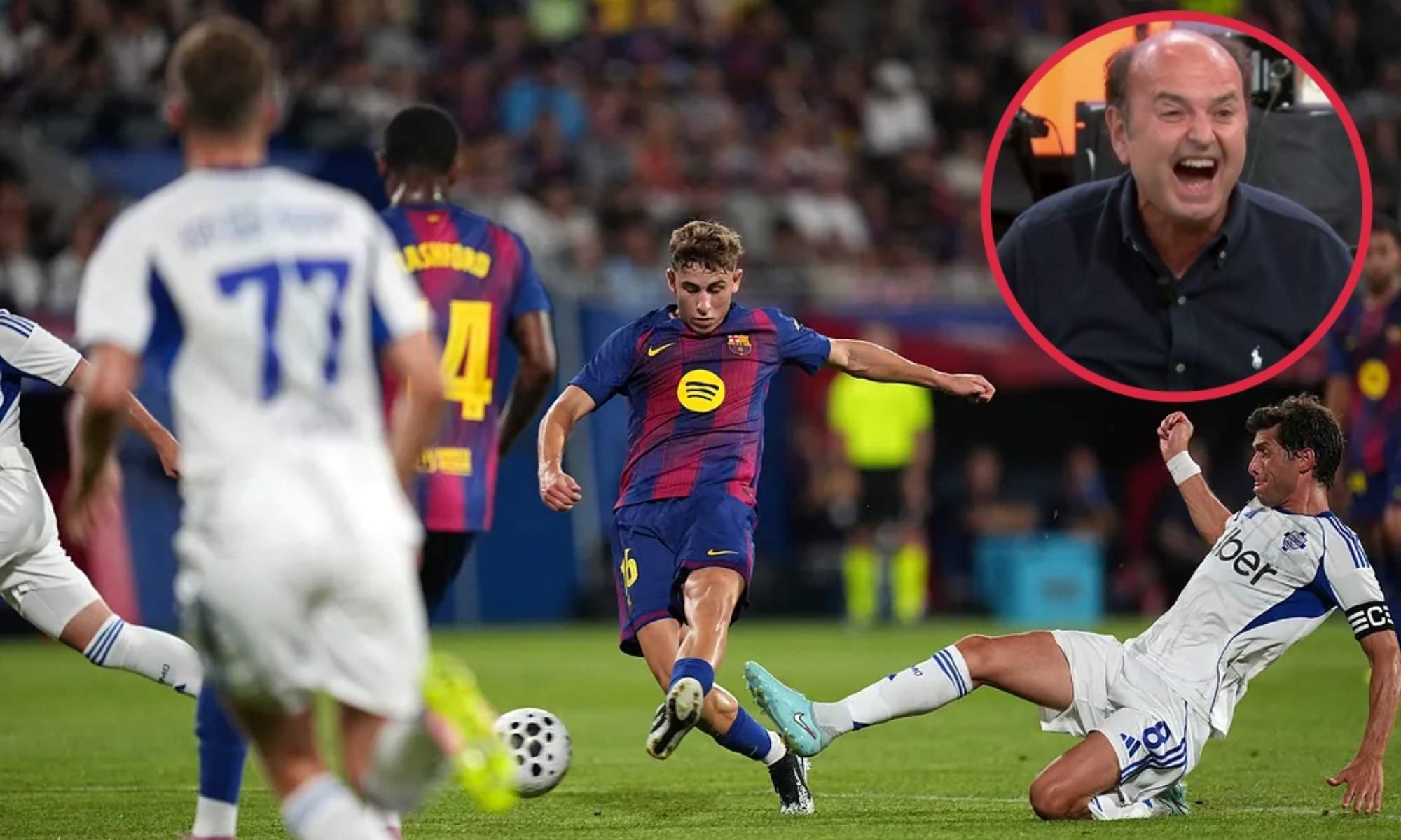 Juanma Rodríguez se ha mofado del Barça después del Trofeo Joan Gamper que disputó el domingo.